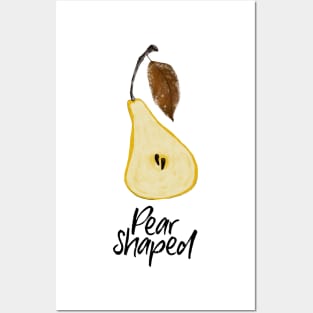 Pear shaped Posters and Art